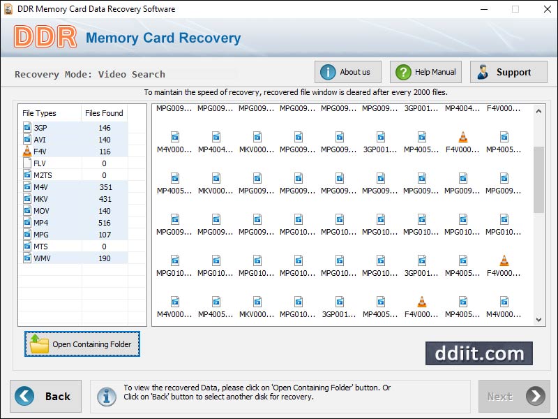 Undelete Memory Card screenshot