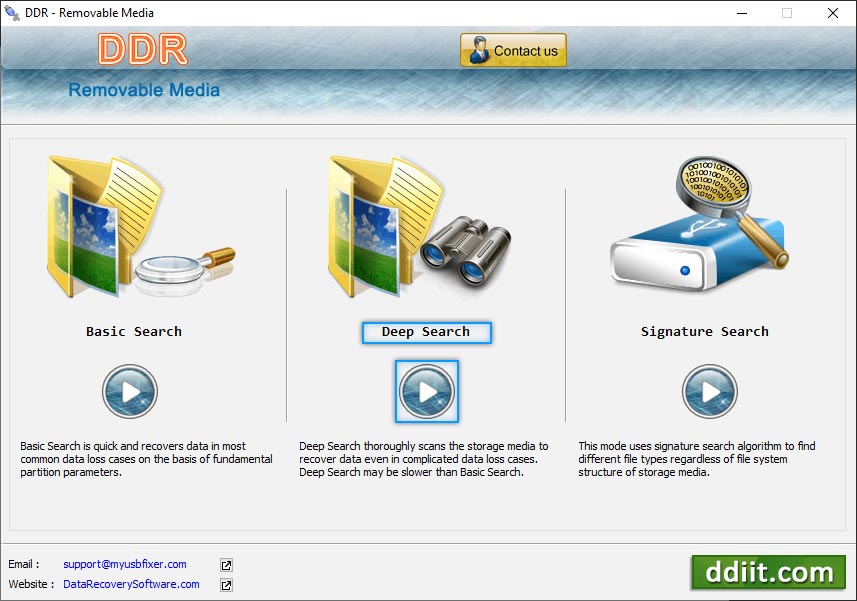 Removable Media Data Recovery software